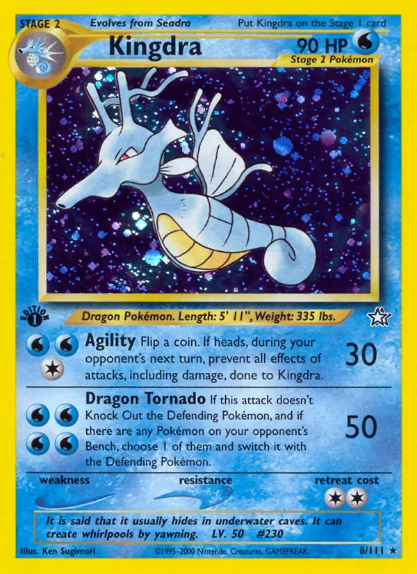 8-1ED Kingdra – Neo Genesis