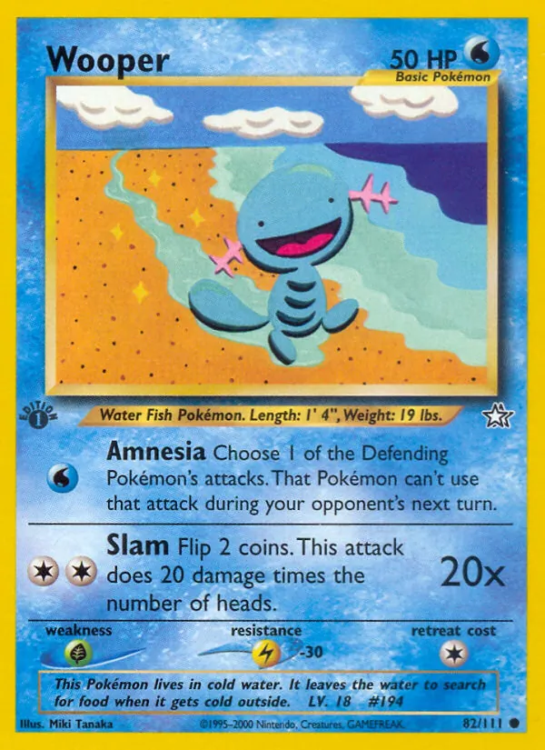 82-1ED Wooper – Neo Genesis