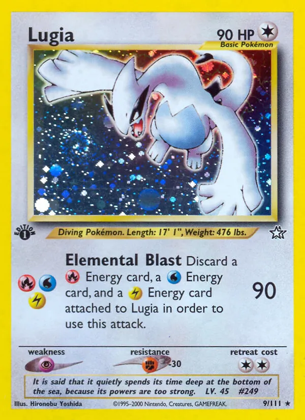 9-1ED Lugia – Neo Genesis