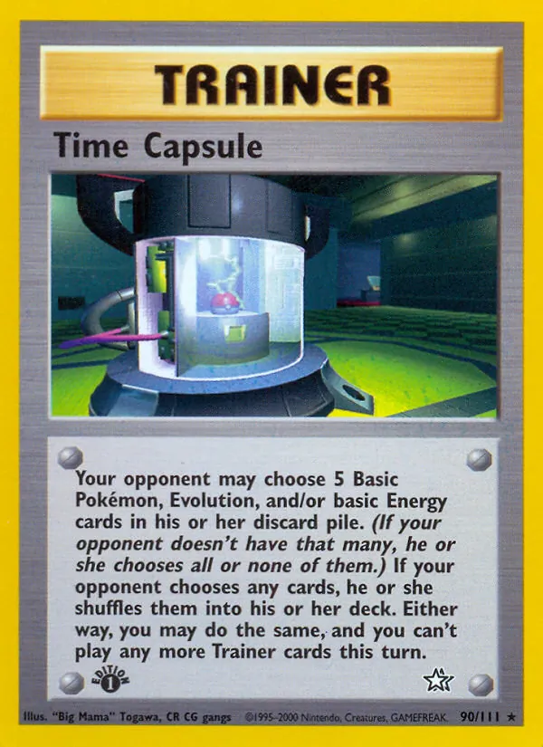 90-1ED Time Capsule – Neo Genesis
