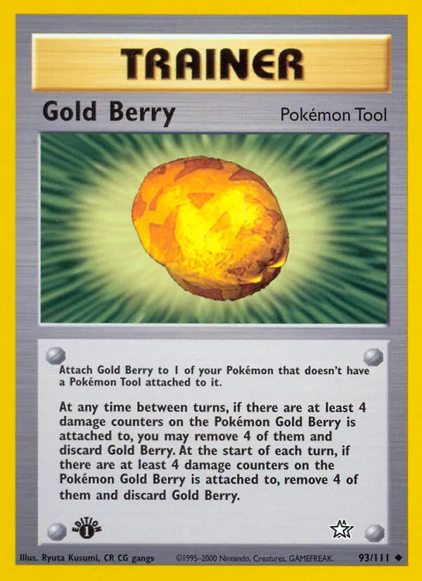 93-1ED Gold Berry – Neo Genesis