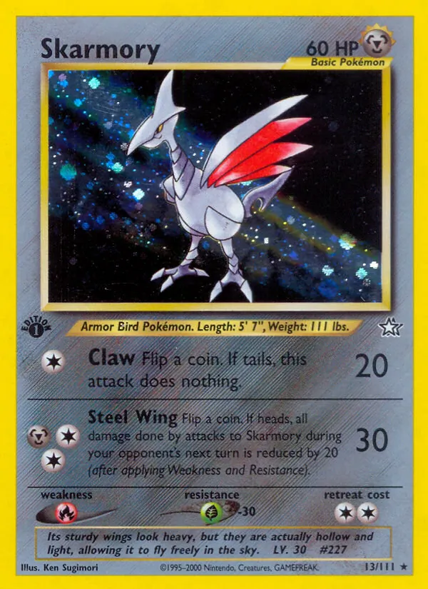 13 Skarmory – Neo Genesis