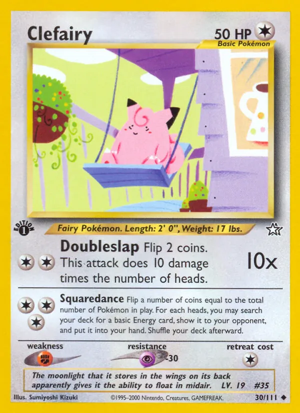 30 Clefairy – Neo Genesis
