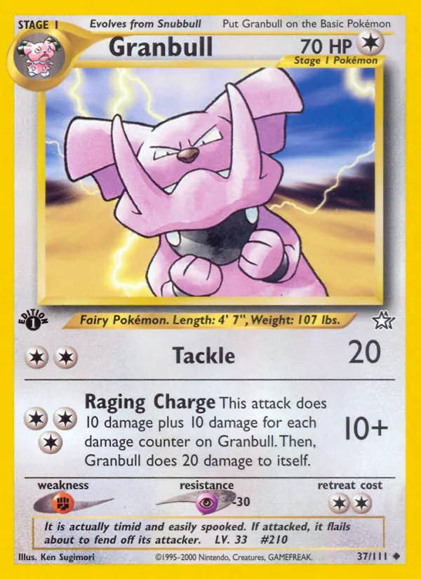 37 Granbull – Neo Genesis