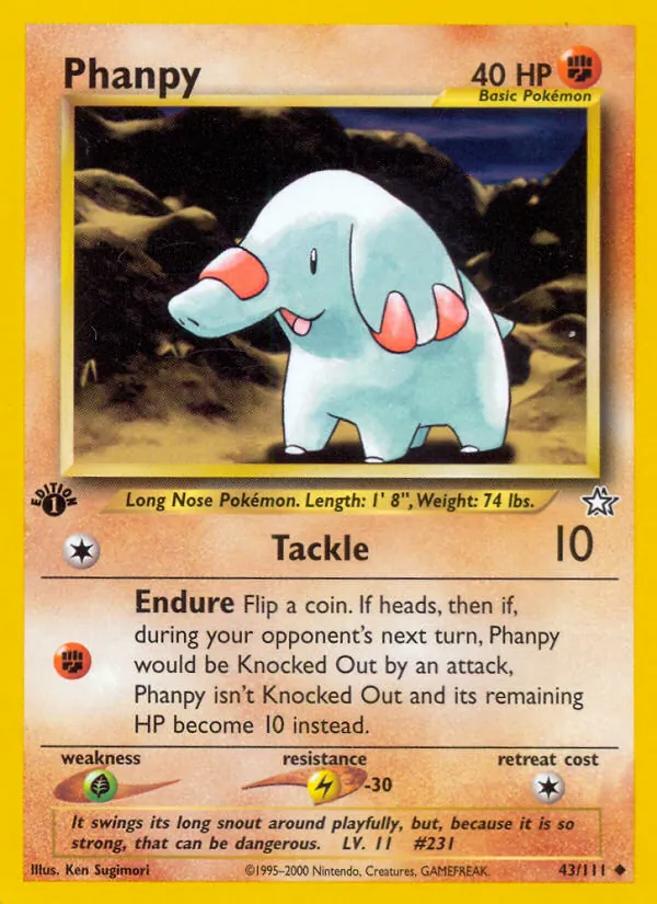 43 Phanpy – Neo Genesis