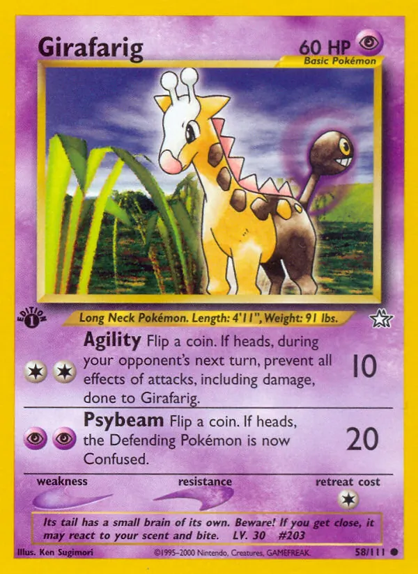 58 Girafarig – Neo Genesis