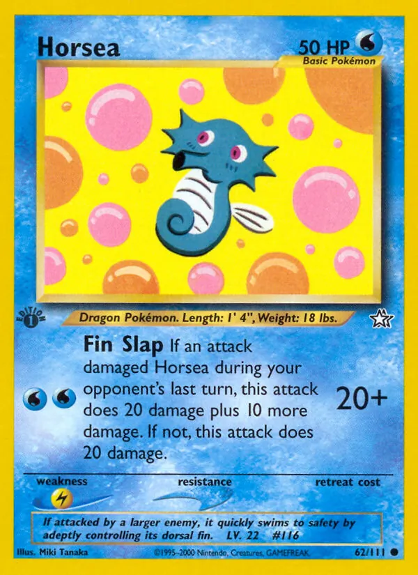 62 Horsea – Neo Genesis