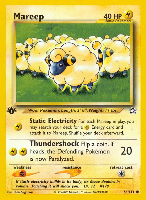 65 Mareep – Neo Genesis