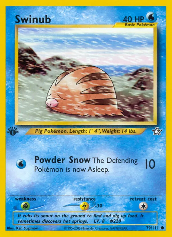 79 Swinub – Neo Genesis