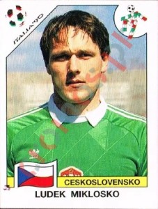 78 Ludek Miklosko – FIFA World Cup Italia 1990 Panini
