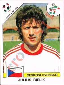 80 Julius Bielik – FIFA World Cup Italia 1990 Panini