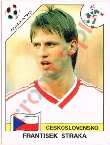 82 Frantisek Straka – FIFA World Cup Italia 1990 Panini
