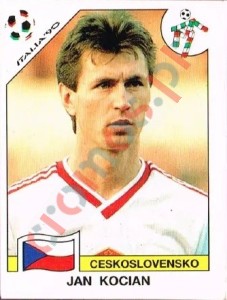 83 Jan Kocian – FIFA World Cup Italia 1990 Panini