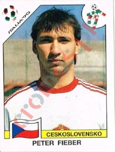 85 Peter Fieber – FIFA World Cup Italia 1990 Panini