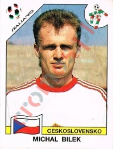 88 Michal Bilek – FIFA World Cup Italia 1990 Panini