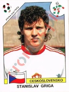 92 Stanislav Griga – FIFA World Cup Italia 1990 Panini