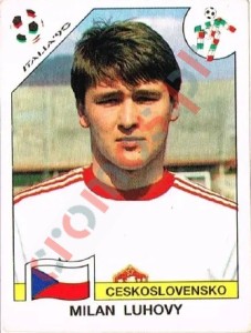 93 Milan Luhovy – FIFA World Cup Italia 1990 Panini
