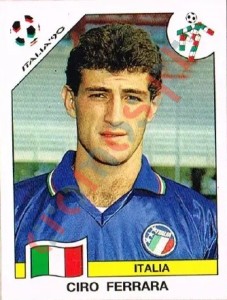 45 Ciro Ferrara – FIFA World Cup Italia 1990 Panini