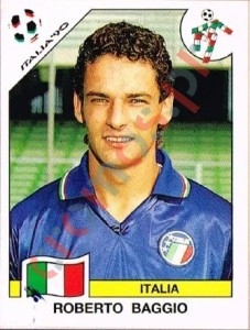 53 Roberto Baggio – FIFA World Cup Italia 1990 Panini