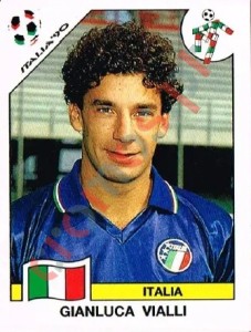 54 Gianluca Vialli – FIFA World Cup Italia 1990 Panini