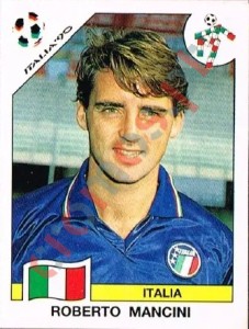 56 Roberto Mancini – FIFA World Cup Italia 1990 Panini
