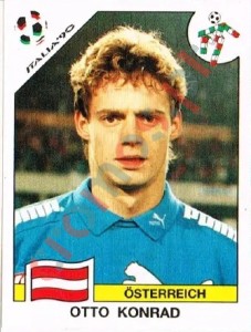 59 Otto Konrad – FIFA World Cup Italia 1990 Panini