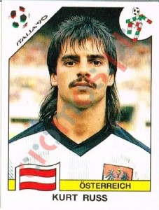 61 Kurt Russ – FIFA World Cup Italia 1990 Panini