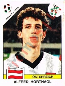 69 Alfred Hortnagl – FIFA World Cup Italia 1990 Panini