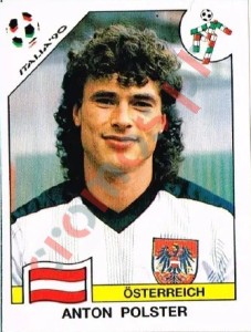 73 Anton Polster – FIFA World Cup Italia 1990 Panini