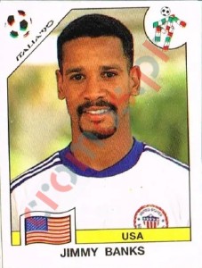 100 Jimmy Banks – FIFA World Cup Italia 1990 Panini