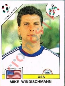 101 Mike Windischmann – FIFA World Cup Italia 1990 Panini