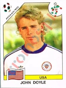 103 John Doyle – FIFA World Cup Italia 1990 Panini