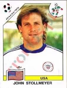 106 John Stollmeyer – FIFA World Cup Italia 1990 Panini