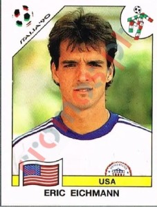 109 Eric Eichmann – FIFA World Cup Italia 1990 Panini