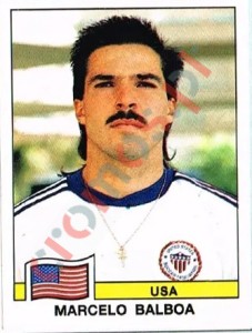 99 Marcelo Balboa – FIFA World Cup Italia 1990 Panini