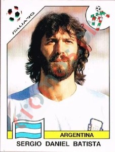 124 Sergio Daniel Batista – FIFA World Cup Italia 1990 Panini
