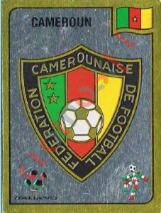 171 Federation Camerounaise de Football emblem – FIFA World Cup Italia 1990 Panini