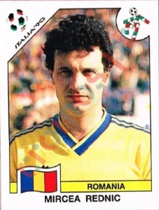 158 Mircea Rednic – FIFA World Cup Italia 1990 Panini