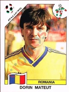 165 Dorin Mateut – FIFA World Cup Italia 1990 Panini