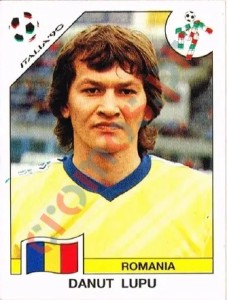 166 Danut Lupu – FIFA World Cup Italia 1990 Panini