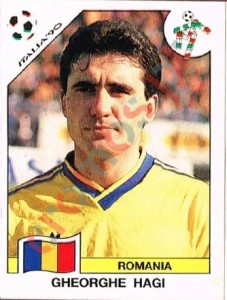 167 Gheorghe Hagi – FIFA World Cup Italia 1990 Panini