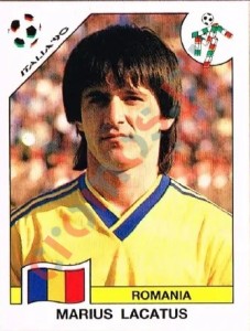 168 Marius Lacatus – FIFA World Cup Italia 1990 Panini