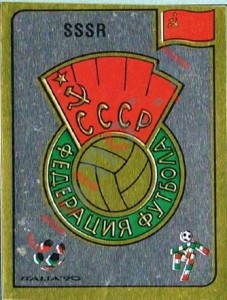 133 USSR Football Federation emblem – FIFA World Cup Italia 1990 Panini