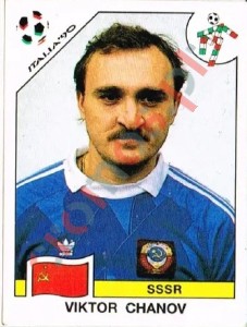 135 Viktor Chanov – FIFA World Cup Italia 1990 Panini