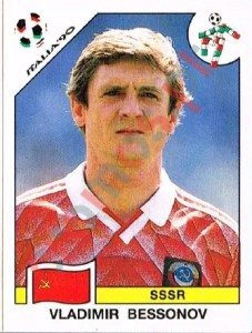 137 Vladimir Bessonov – FIFA World Cup Italia 1990 Panini