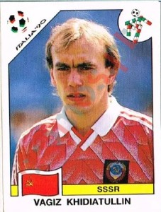 139 Vagiz Khidiatullin – FIFA World Cup Italia 1990 Panini