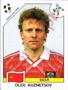 140 Oleg Kuznetsov – FIFA World Cup Italia 1990 Panini
