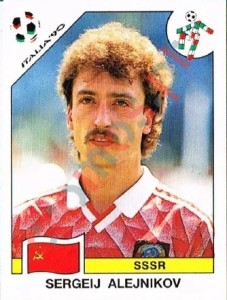 143 Sergei Aleinikov – FIFA World Cup Italia 1990 Panini