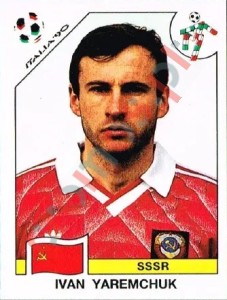 144 Ivan Yaremchuk – FIFA World Cup Italia 1990 Panini