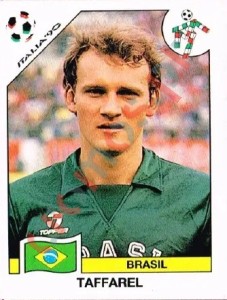 192 Taffarel (Claudio Andre Taffarel) – FIFA World Cup Italia 1990 Panini